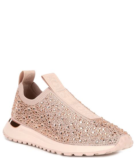 michael kors willa slip on sneakers|michael kors stretch knit sneakers.